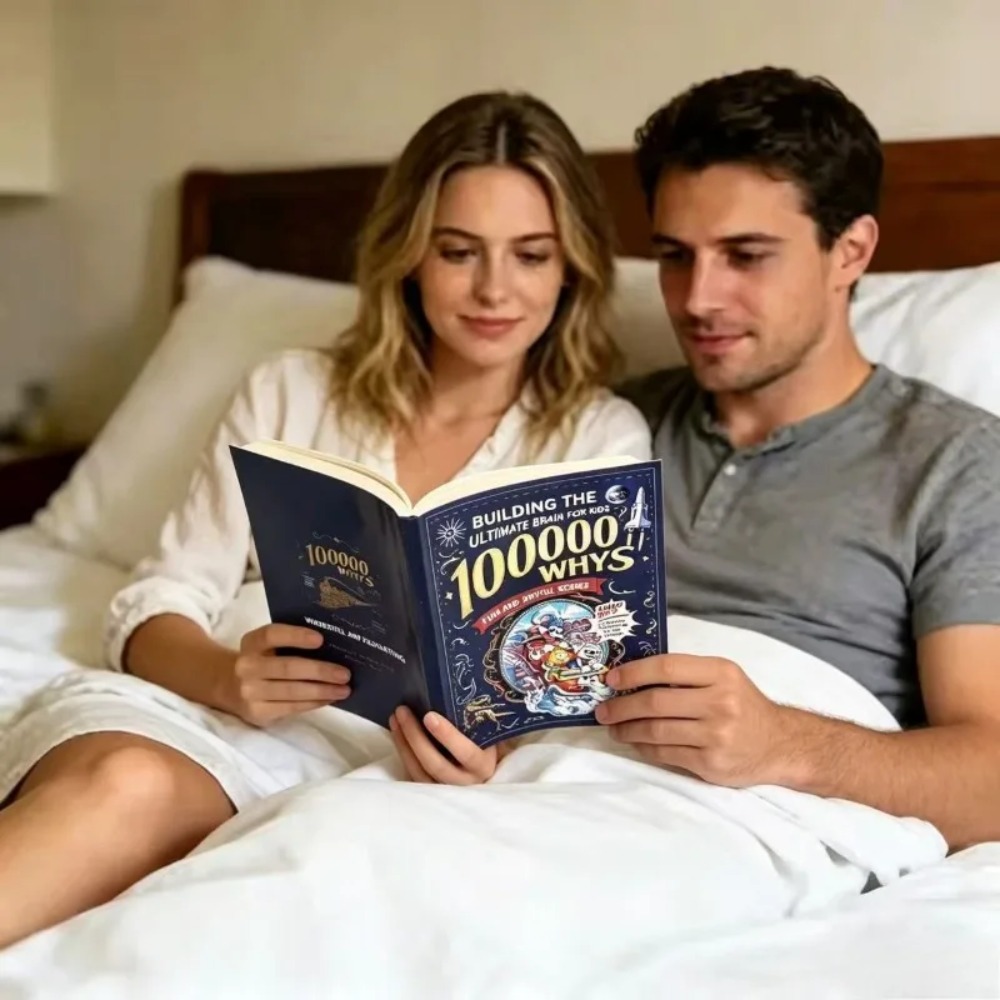 Kids Early Education Books - ทำไม 100 ชิ้น: สร้างสมองอัจฉริยะขั้นสูงสุดสำหรับเด็ก ฉบับภาษาอังกฤษ หนังสือการ์ตูนวิทยาศาสตร์แสนสนุก