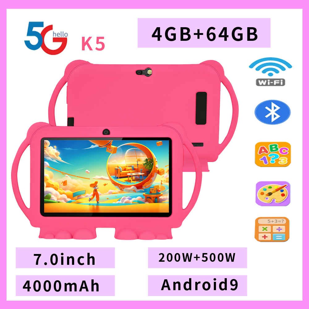 Japanese Kids Education - ซอว์นาเนโอ 5GWIFI แท็บเล็ตสำหรับเด็ก 4GB RAM 64GB
