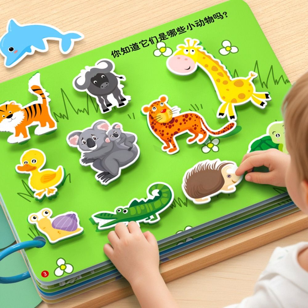 Kids Early Education Books - ทนทาน 10 หน้าเด็กฉีกขาดหนังสือการ์ตูนเสียงรบกวนมือฉีกขาดหนังสือ Quiet หนังสือเด็กการเรียนรู้ของเล่นเพื่อการศึกษา