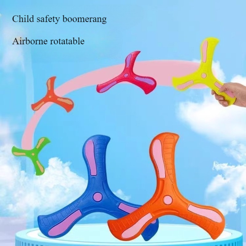 Kids Early Education - เด็ก Boomerang นุ่มสามใบผู้ใหญ่-เด็ก Interactive ของเล่นกลางแจ้งปริศนาการศึกษา Decompression