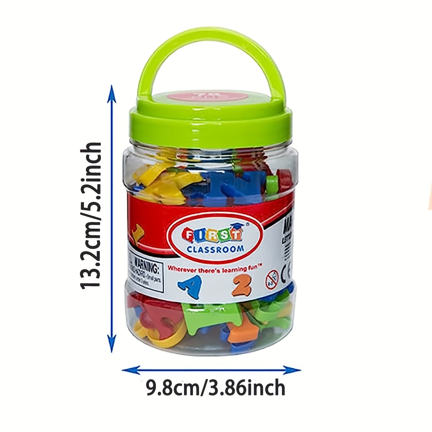ตัวอักษรแม่เหล็ก 78 ชิ้น ตัวเล - Kids Educational - Alphabet Numbers & More บทวิจารณ์และราคา