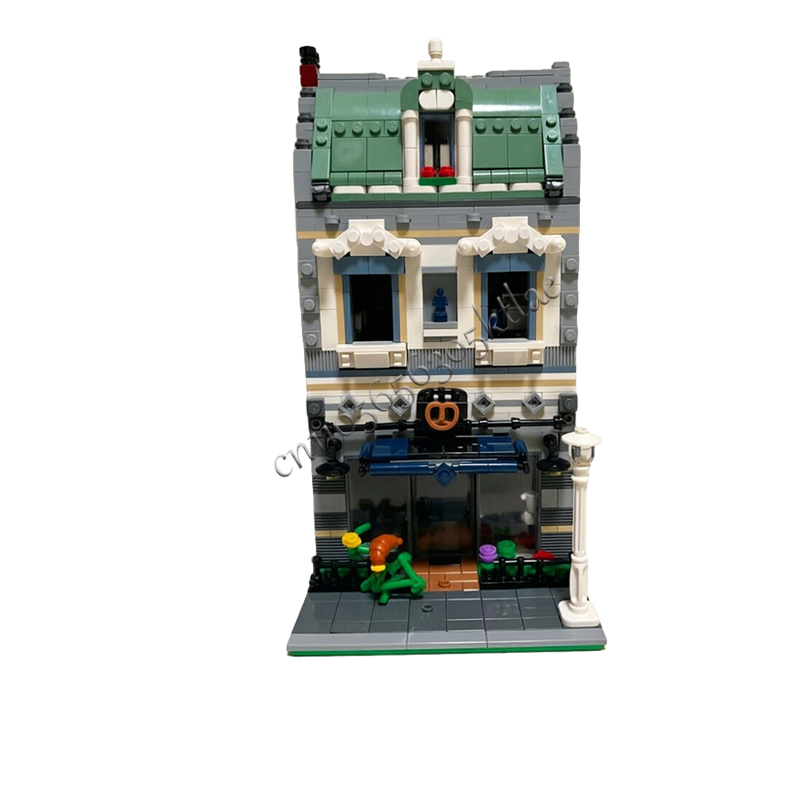 1268 ชิ้น MOC City Street View - Kids Education Story บทวิจารณ์และราคา