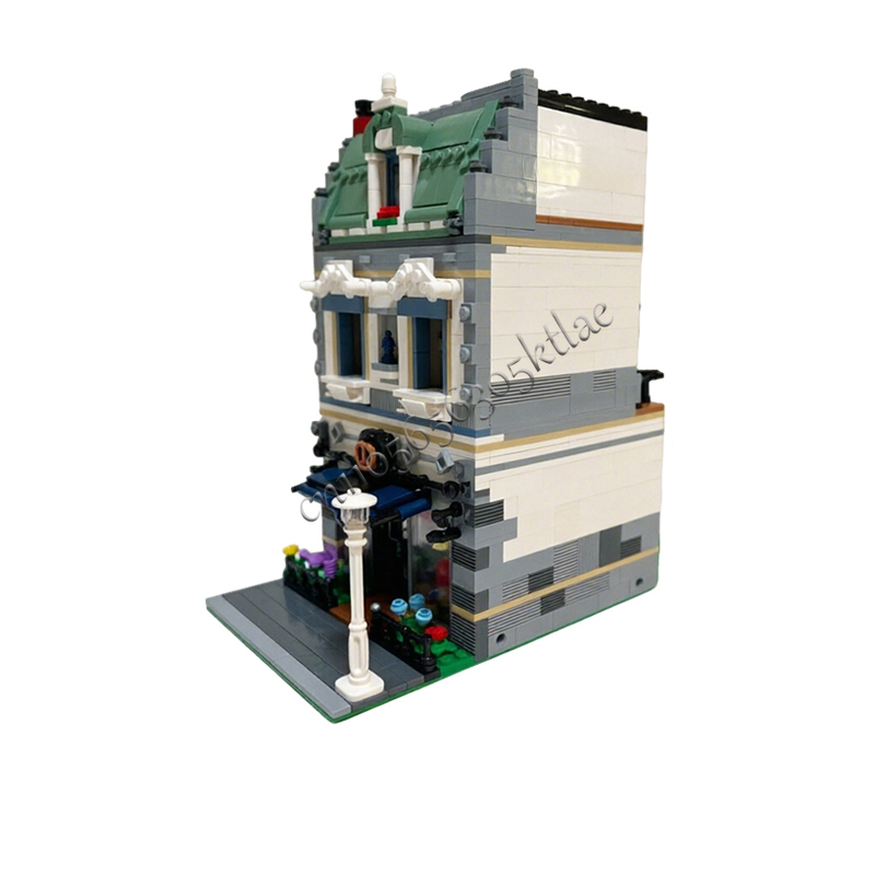 1268 ชิ้น MOC City Street View - Kids Education Story บทวิจารณ์และราคา