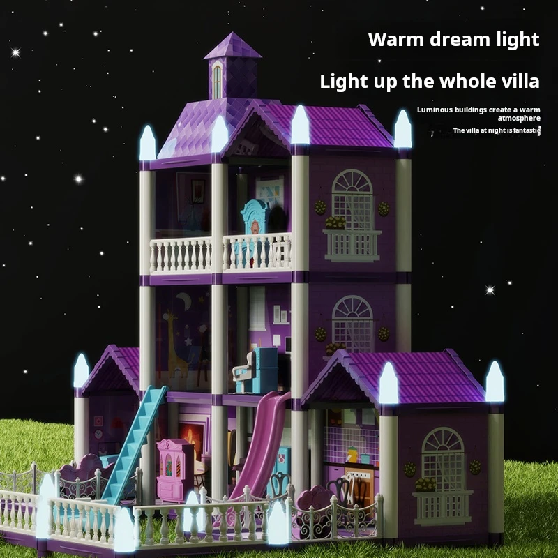 บ้านตุ๊กตา DIY ปราสาทสำหรับเด็ - Kids Education Images บทวิจารณ์และราคา
