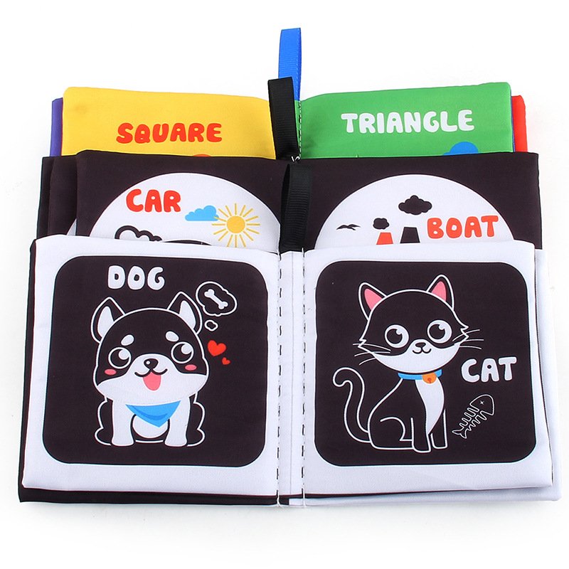 หนังสือผ้าสำหรับทารกแรกเกิด0-1 - Kids Early Education Books บทวิจารณ์และราคา