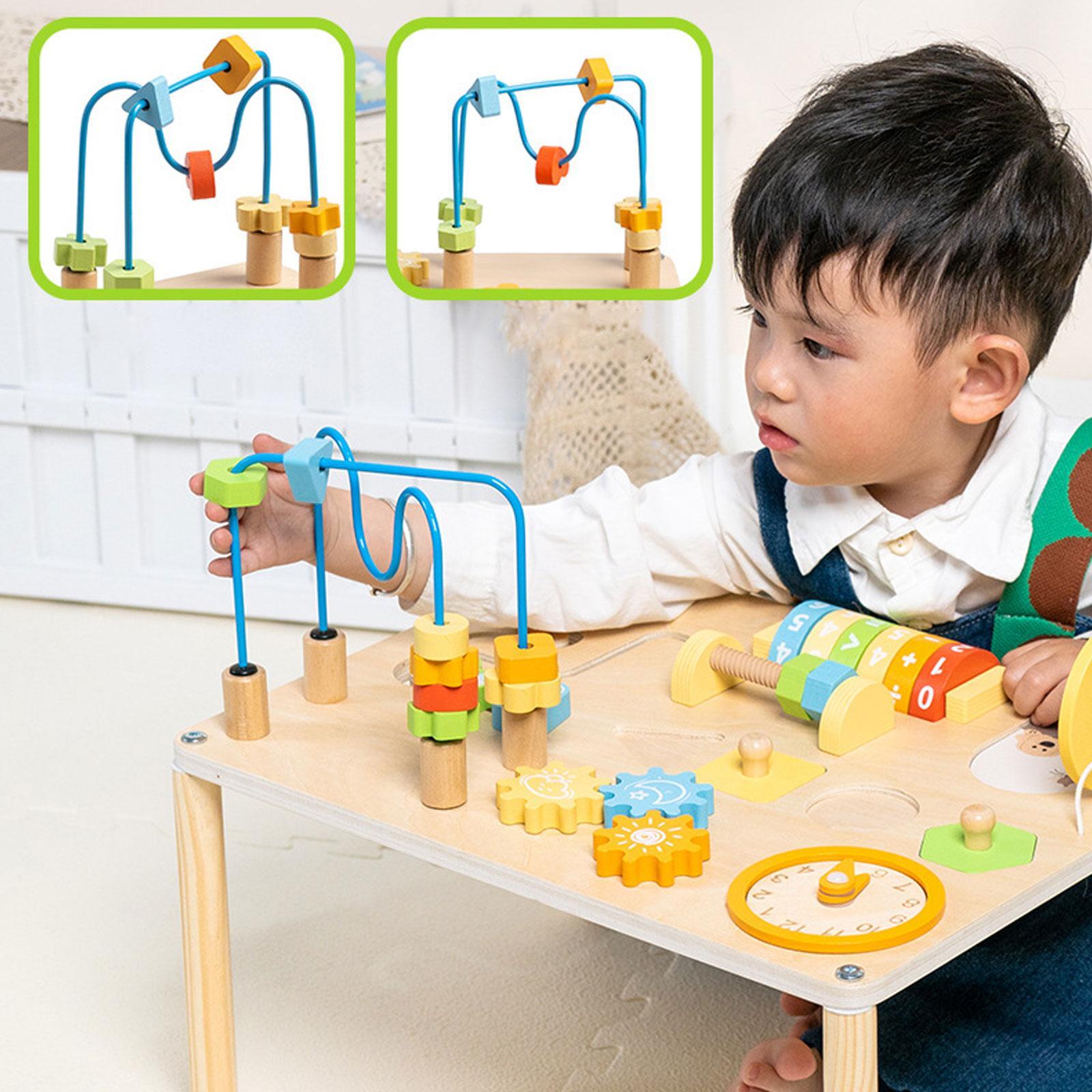 โต๊ะกิจกรรมเสริมพัฒนาการ รูปทร - Kids Education Table บทวิจารณ์และราคา