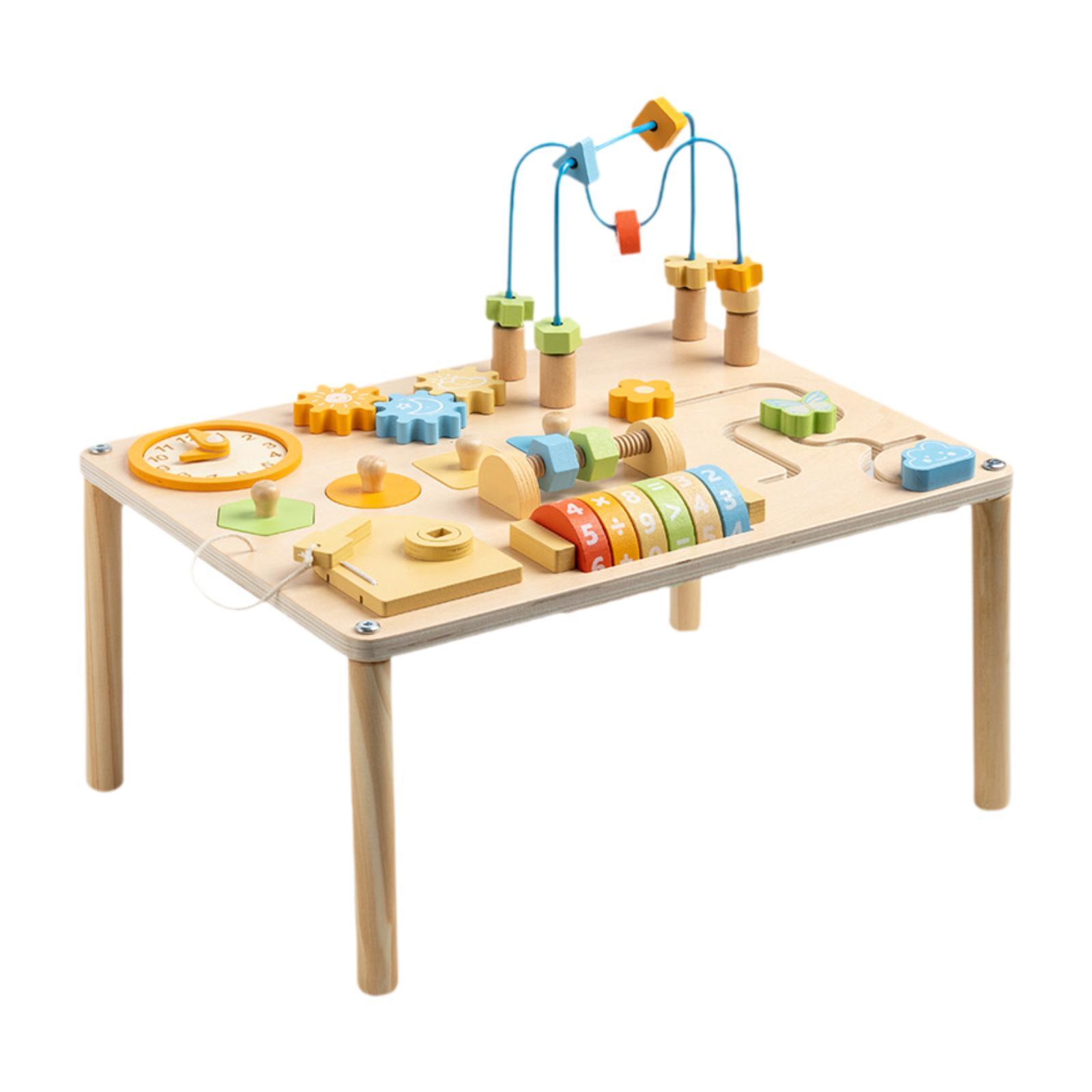 โต๊ะกิจกรรมเสริมพัฒนาการ รูปทร - Kids Education Table บทวิจารณ์และราคา