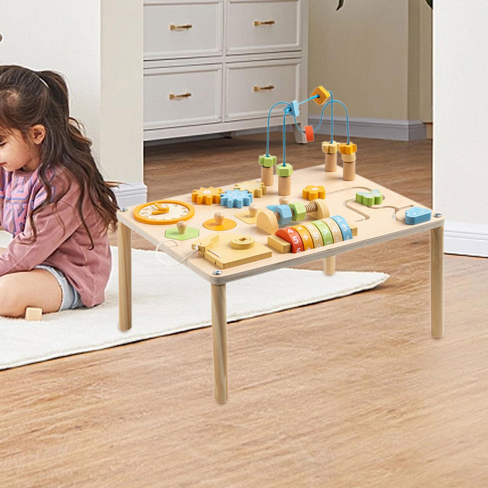 โต๊ะกิจกรรมเสริมพัฒนาการ รูปทร - Kids Education Table บทวิจารณ์และราคา