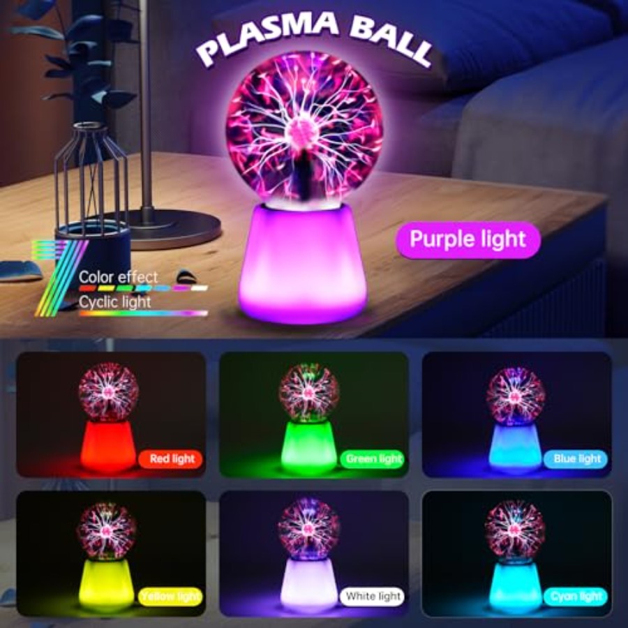 โคมไฟพลาสม่าบอลแบบสัมผัส ขนาด  - Globe Interactive Light บทวิจารณ์และราคา