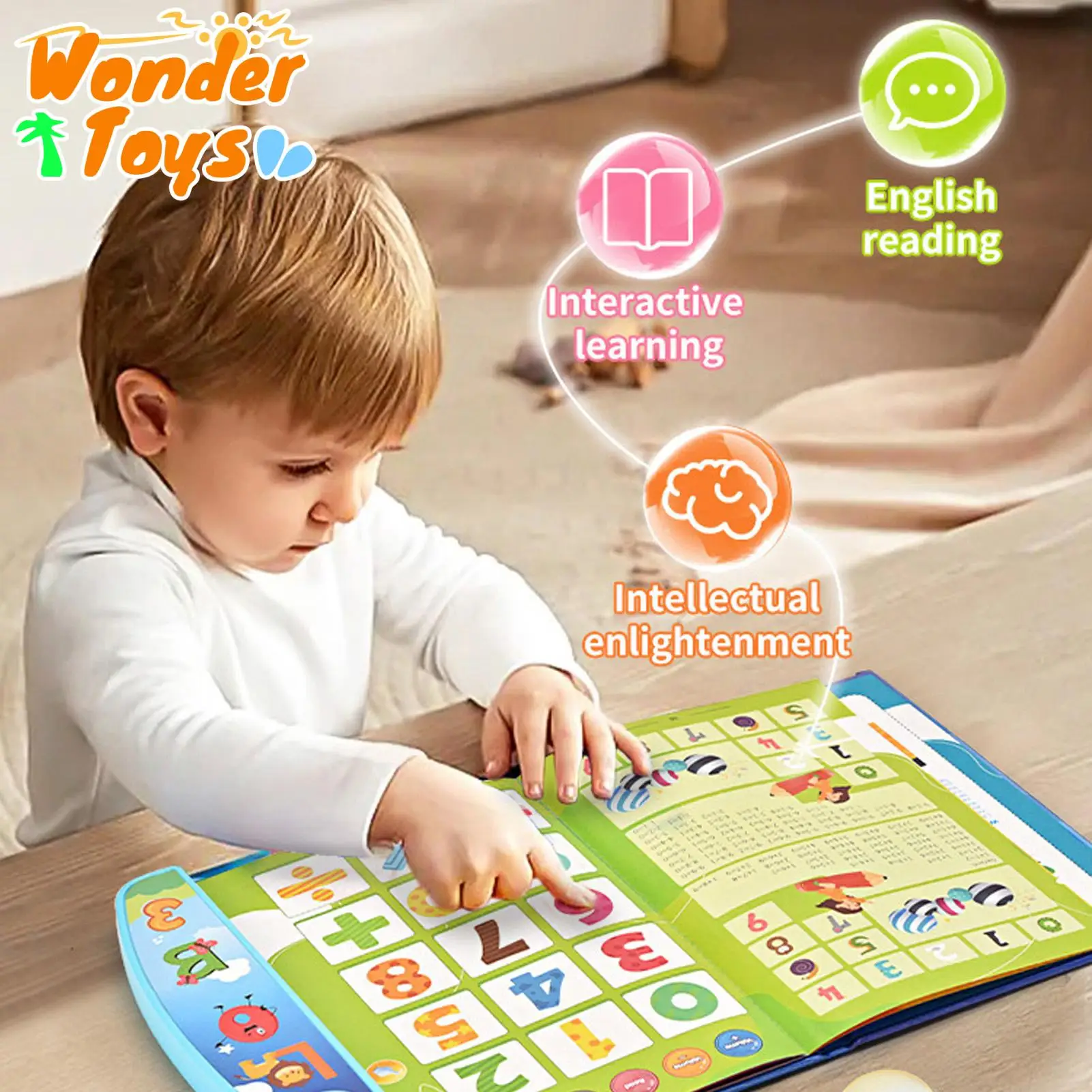 เด็กวัยหัดเดินการเรียนรู้หนังส - Kids Education Story บทวิจารณ์และราคา