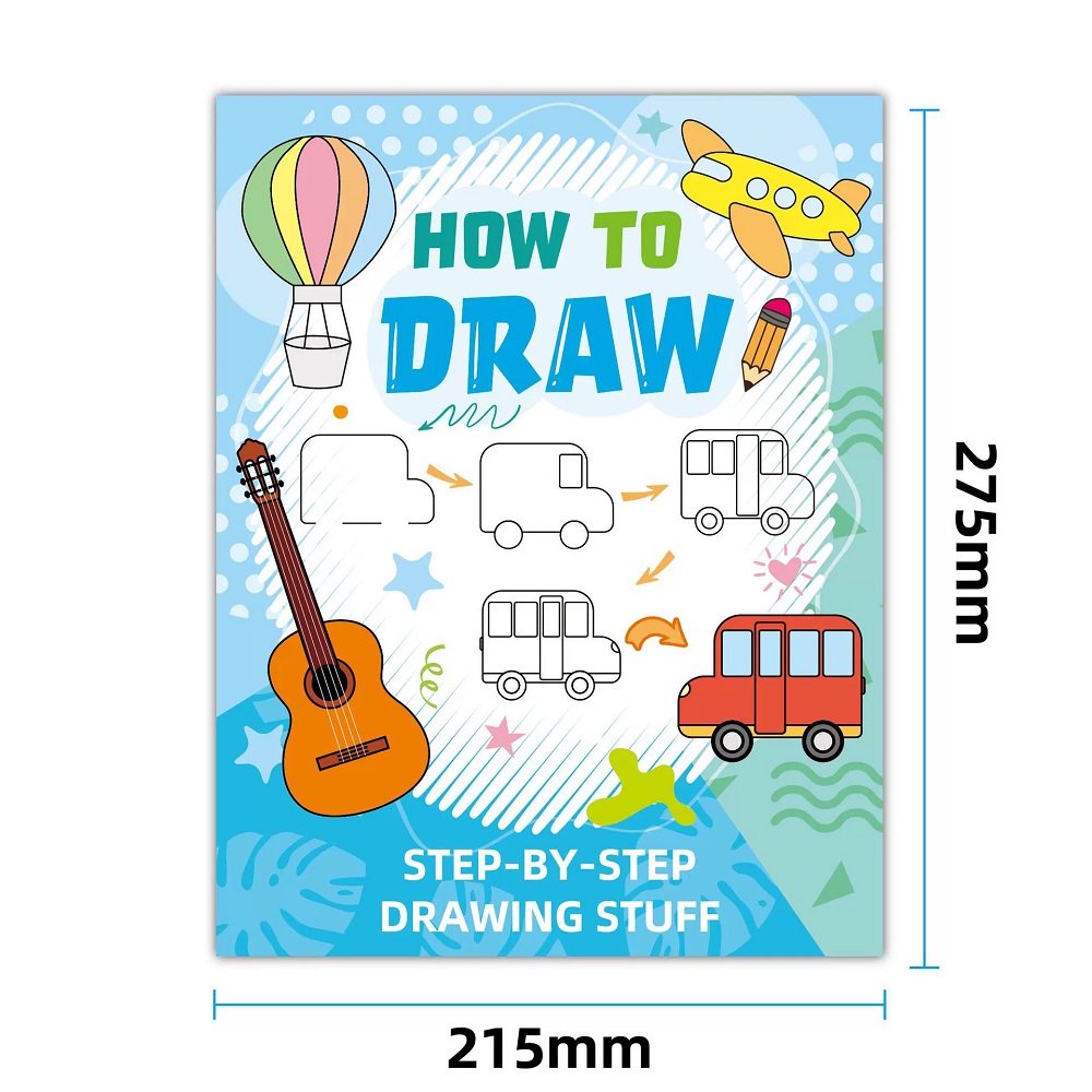 วิธีการวาดสมุดสเก็ตช์ภาพการ์ตู - Kids Early Education Books บทวิจารณ์และราคา