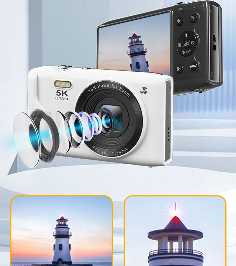 กล้องวิดีโอสำหรับนักเรียน 5K ร - Kids Education Images บทวิจารณ์และราคา