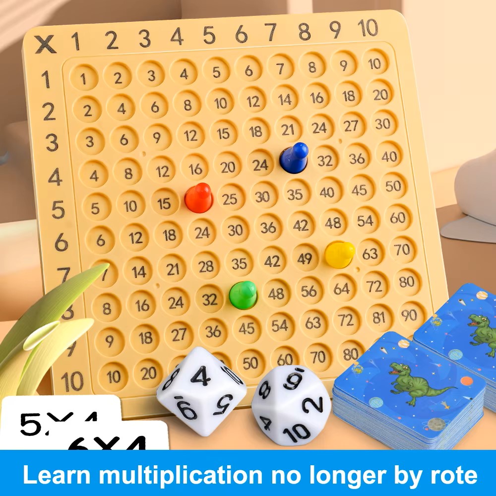 กระดานคูณ 99 ช่อง ของเล่นคณิตศ - Kids Education Table บทวิจารณ์และราคา