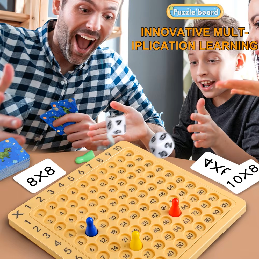 กระดานคูณ 99 ช่อง ของเล่นคณิตศ - Kids Education Table บทวิจารณ์และราคา