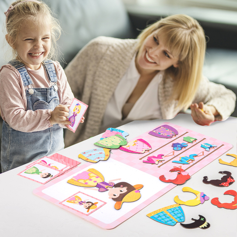 เด็ก Magnetic Quiet Book ของเล - Kids Early Education Books บทวิจารณ์และราคา
