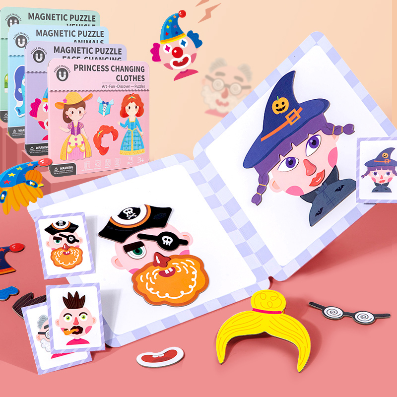 เด็ก Magnetic Quiet Book ของเล - Kids Early Education Books บทวิจารณ์และราคา