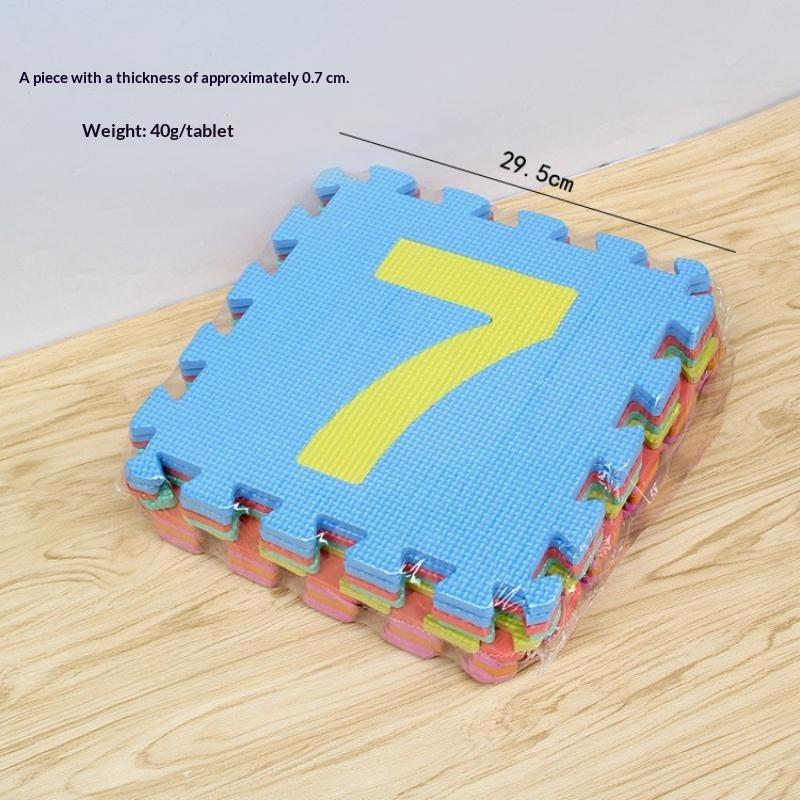 แผ่นรองคลานสำหรับเด็ก ทำจากโฟม - Kids Educational - Alphabet Numbers & More บทวิจารณ์และราคา