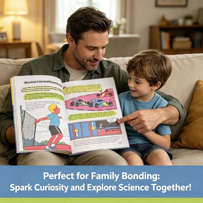 หนังสือการ์ตูนวิทยาศาสตร์สำหรั - Kids Early Education Books บทวิจารณ์และราคา