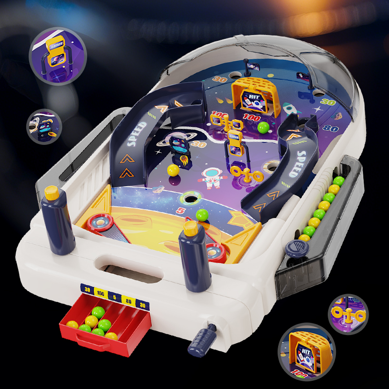 เกมโต๊ะพินบอลอวกาศ ของเล่นครอบ - Kids Education Table บทวิจารณ์และราคา