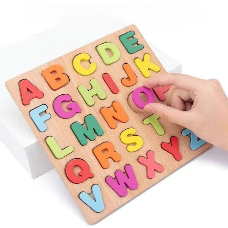 กระดานตัวอักษรไม้ ตัวเลขไม้ ขอ - Kids Educational - Alphabet Numbers & More บทวิจารณ์และราคา
