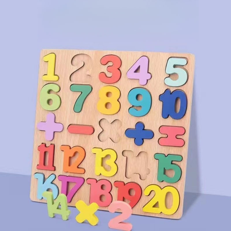 กระดานตัวอักษรไม้ ตัวเลขไม้ ขอ - Kids Educational - Alphabet Numbers & More บทวิจารณ์และราคา