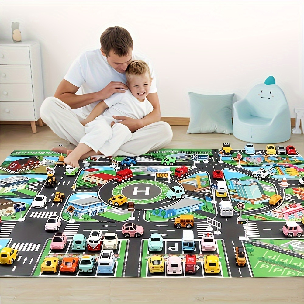 1 pc, City Traffic Play Mat, แ - Kids No Education บทวิจารณ์และราคา
