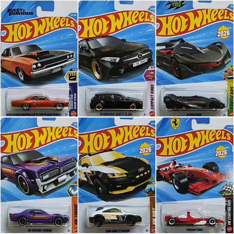 รถฮอตวีลส์รุ่นใหม่ปี 2026 ซีรี - Hot Wheels Car Mainline บทวิจารณ์และราคา