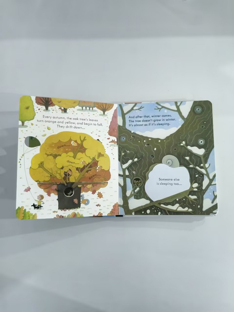 Usborne Peep Inside A Tree 3D  - Kids Early Education Books บทวิจารณ์และราคา