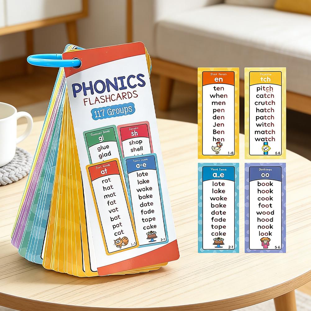 117 กลุ่มแฟลชการ์ดโฟนิคส์สำหรั - Kids Education Group บทวิจารณ์และราคา