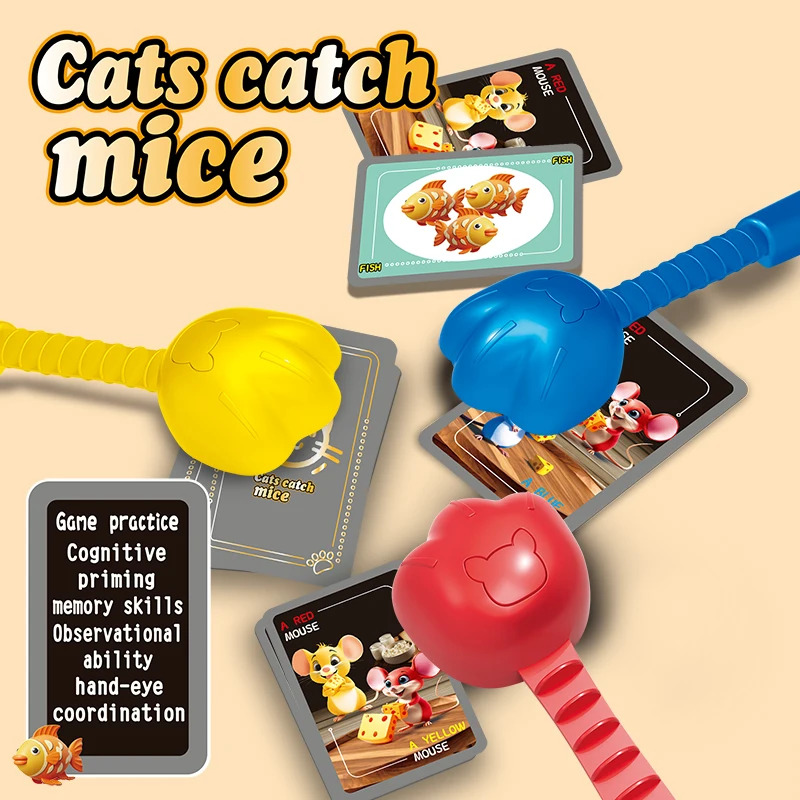 เกมกระดานแมวจับหนู ของเล่นเด็ก - Kids Education Table บทวิจารณ์และราคา