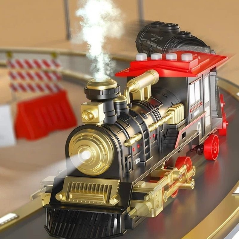 ชุดรถไฟไอน้ำไฟฟ้าสำหรับเด็ก ขอ - Kids Education Story บทวิจารณ์และราคา