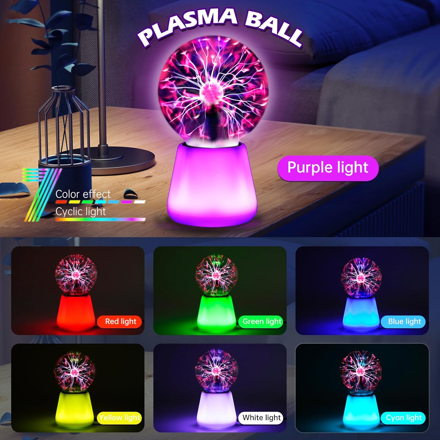 โคมไฟพลาสม่าบอลแบบสัมผัส ลูกโล - Globe Interactive Light บทวิจารณ์และราคา