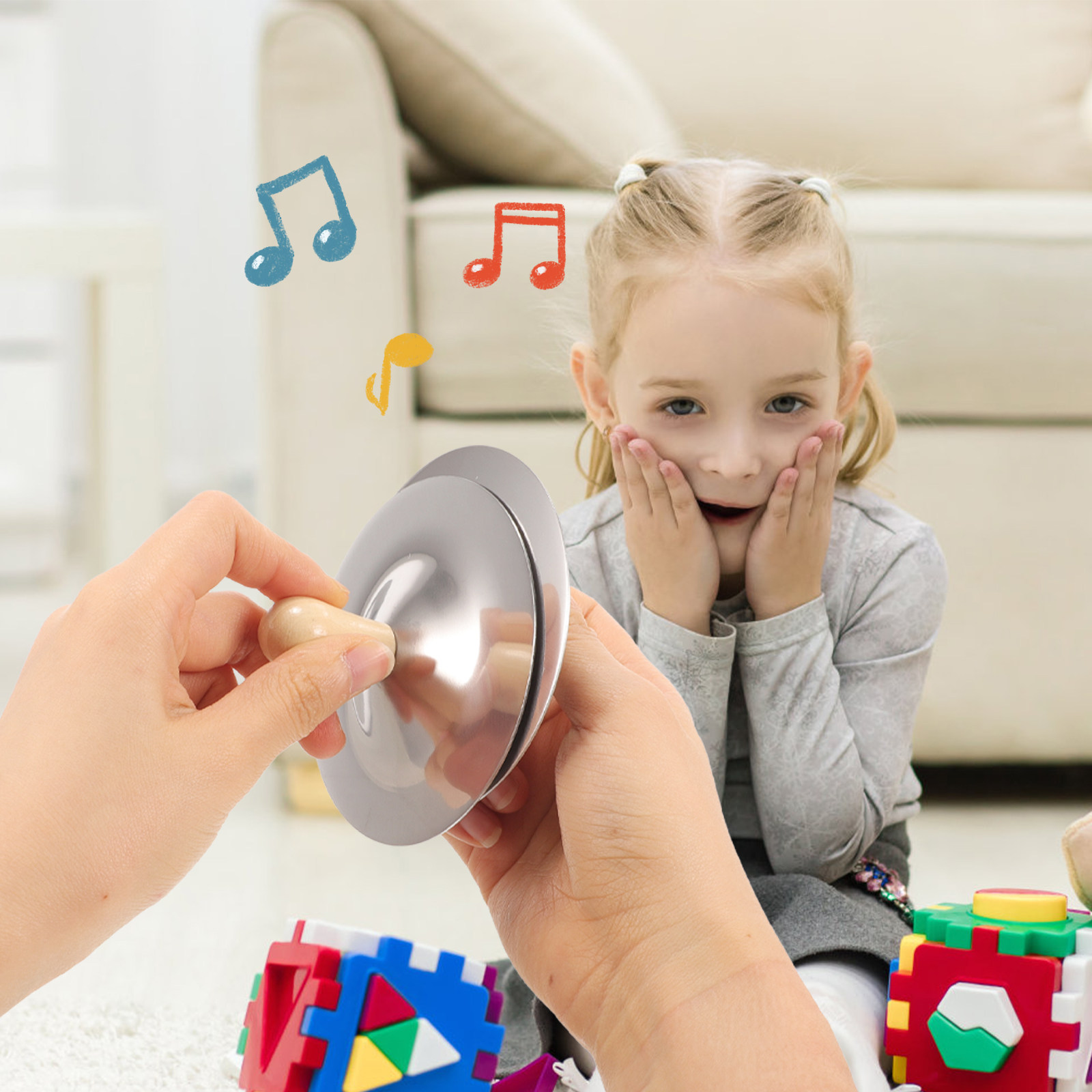 2 ชิ้น ไซม์บัลขนาดเล็กสำหรับเด - Kids Early Education บทวิจารณ์และราคา